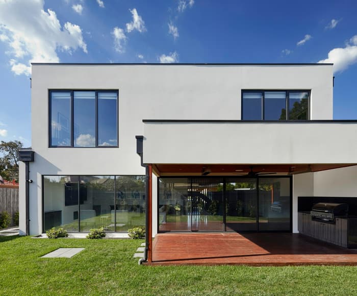 Casa — fotografia arquitetônica ilustrativa de Residência Refúgio